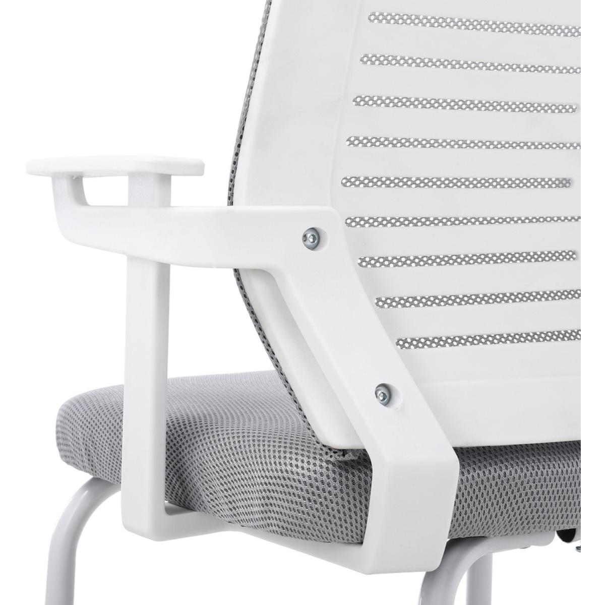Ergonomic Mesh Lumbar Support Computer Chair - Grey – image 6