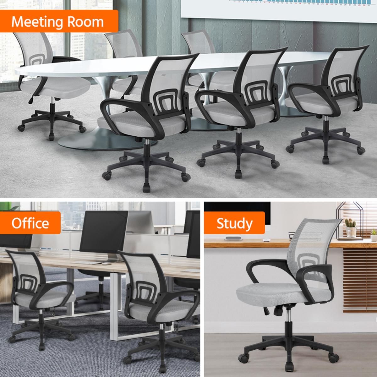 Yaheetech Ergonomic Mesh Office Chair - Grey – image 2