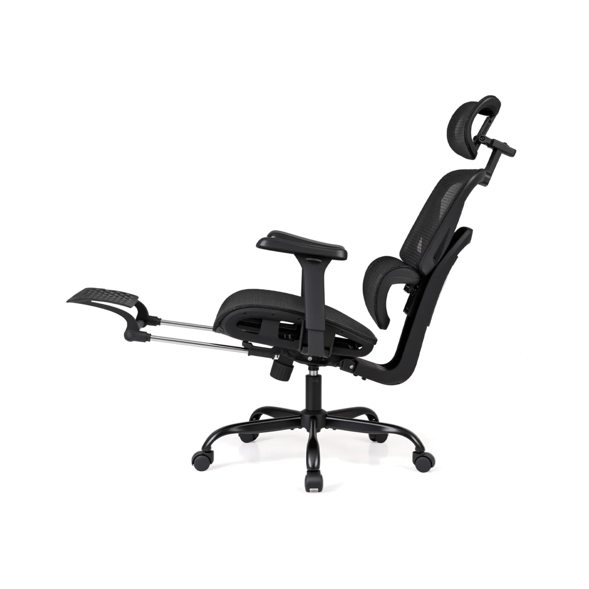 Mesh Ergonomic Office Chair with Footrest – image 1