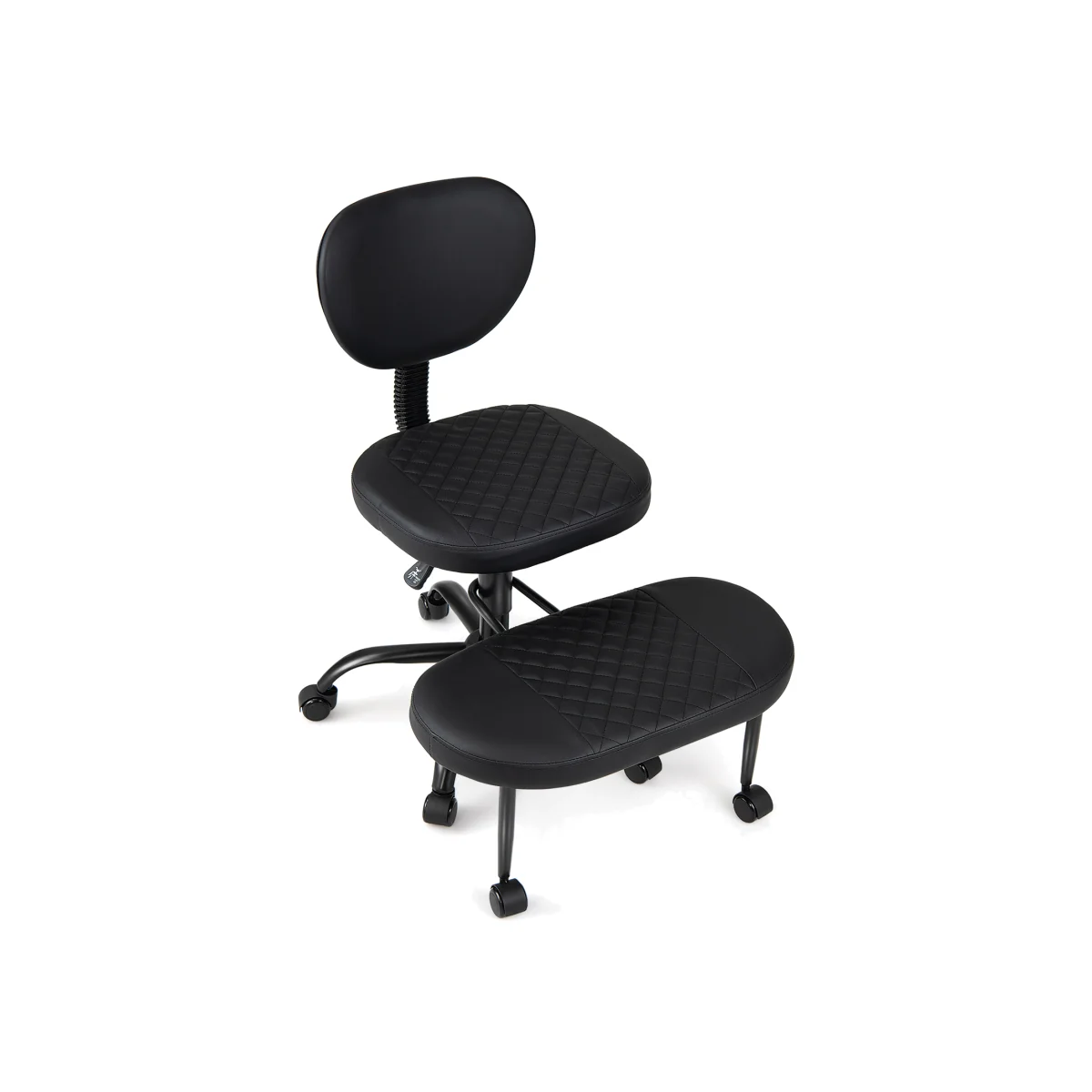 Ergonomic Cross Legged Office Chair - Black – image 1