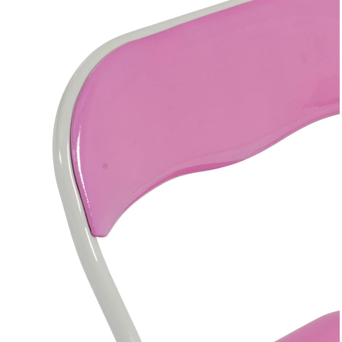 Coloured Padded Folding Chairs - Pack of 6 - Pink – image 6