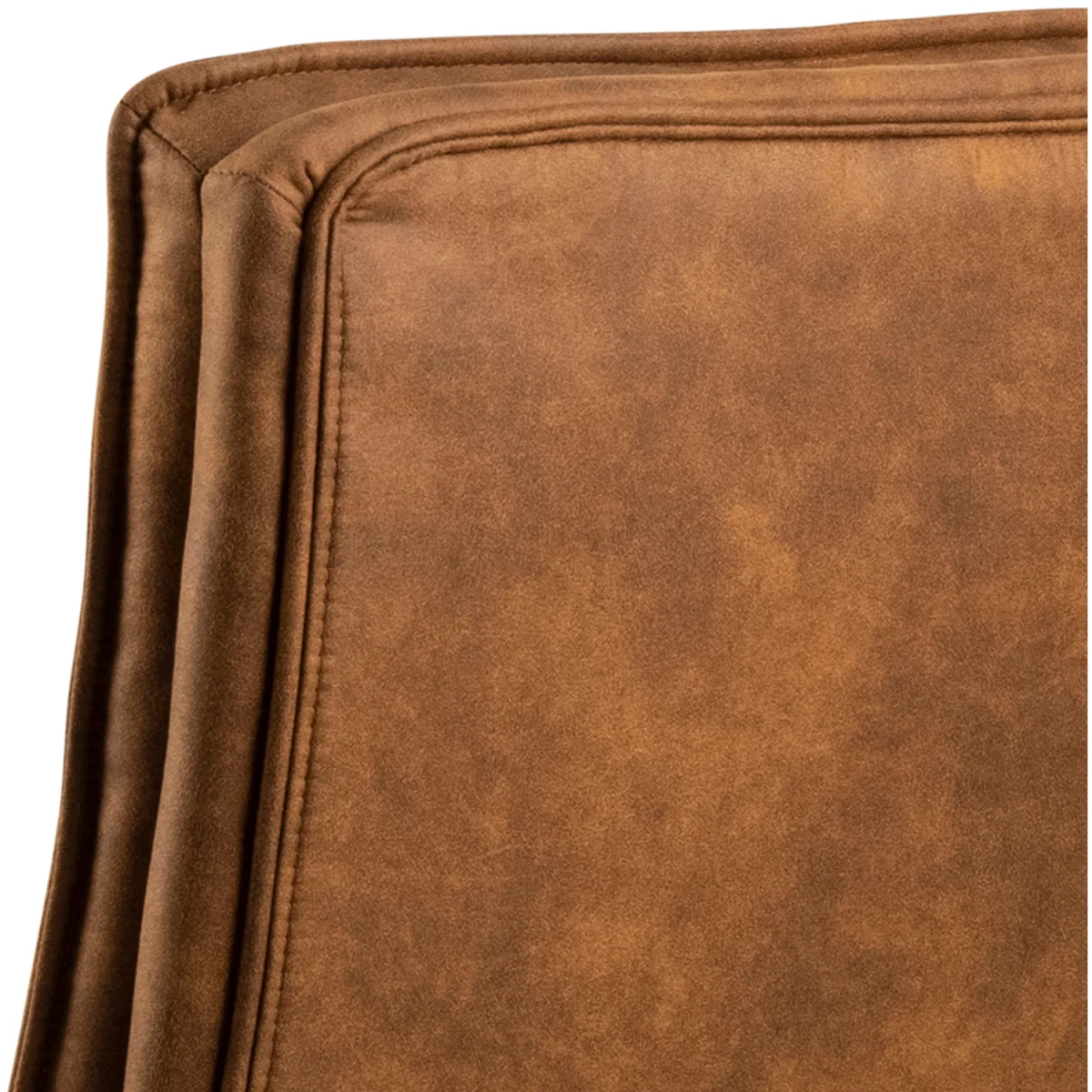 Brad Swivel Office/Desk Chair with Armrest in Brown - Brown – image 6