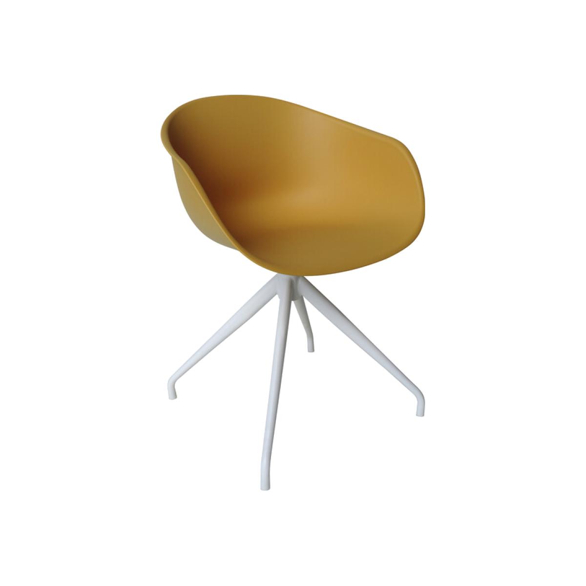 Lara Tub Office Chair - Mustard – image 1