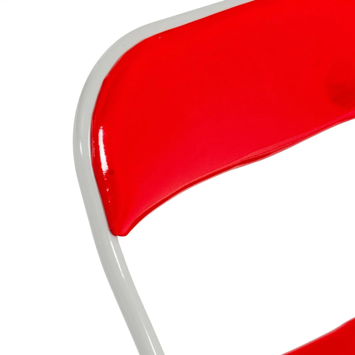 Coloured Padded Folding Chairs - Pack of 6 - Red – image 7