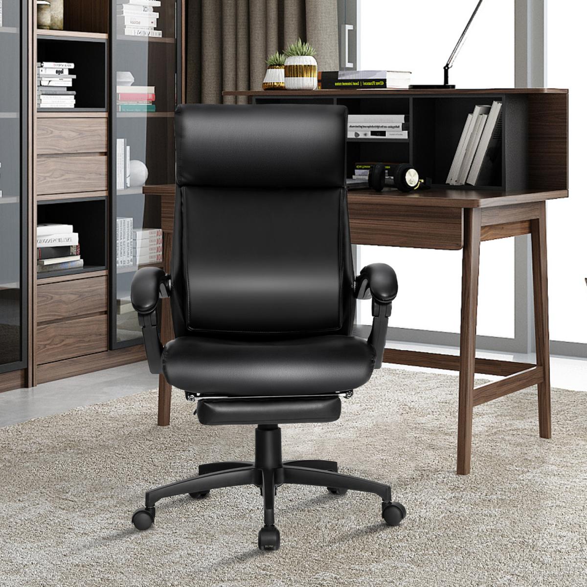 Costway Ergonomic Executive Office Chair-Black - Black – image 8