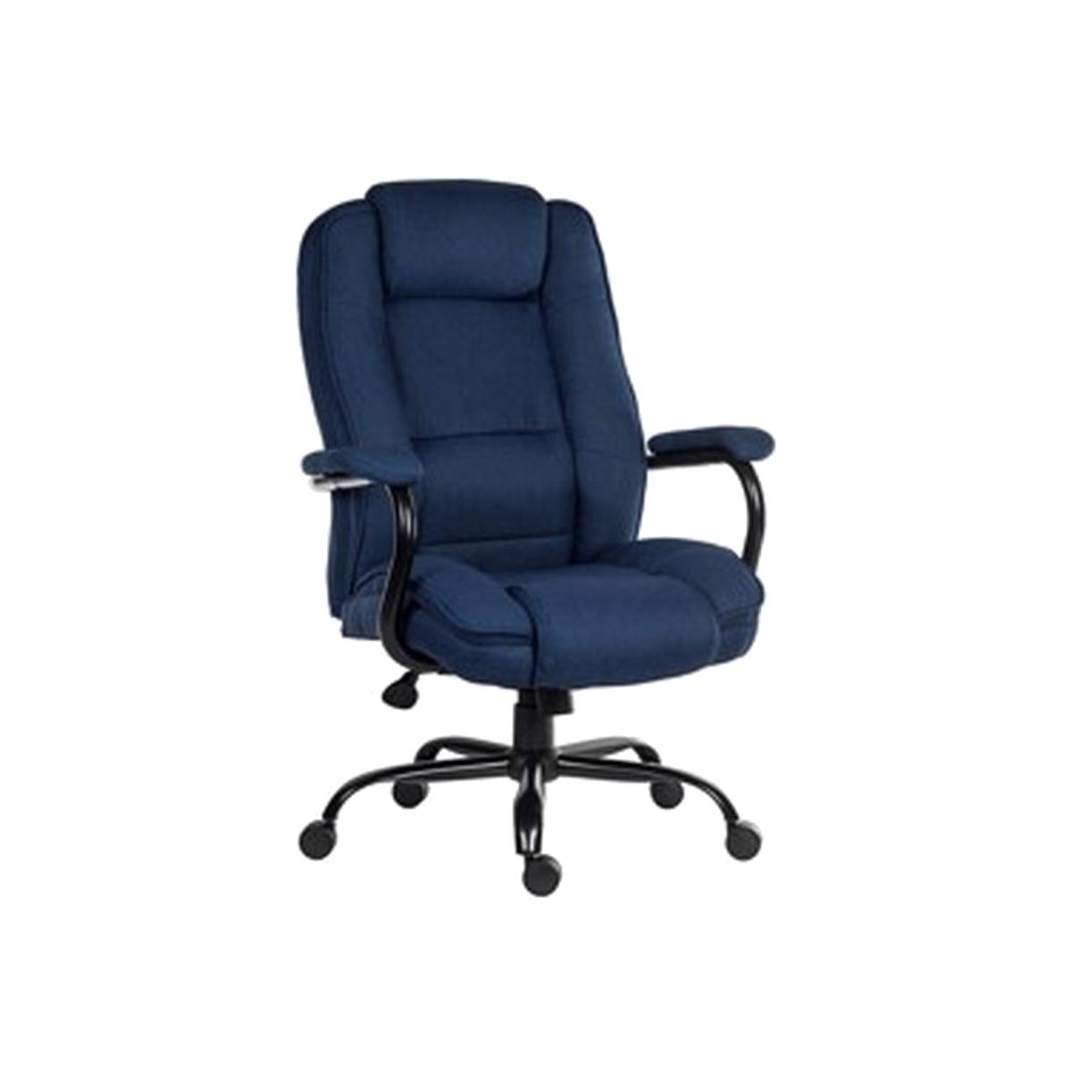 Goliath Duo Heavy Duty Chair Ink Blue fabric - Ink Blue – image 1