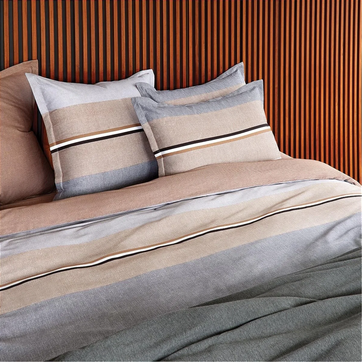 Boss Iconic Stripe Duvet Cover – image 6