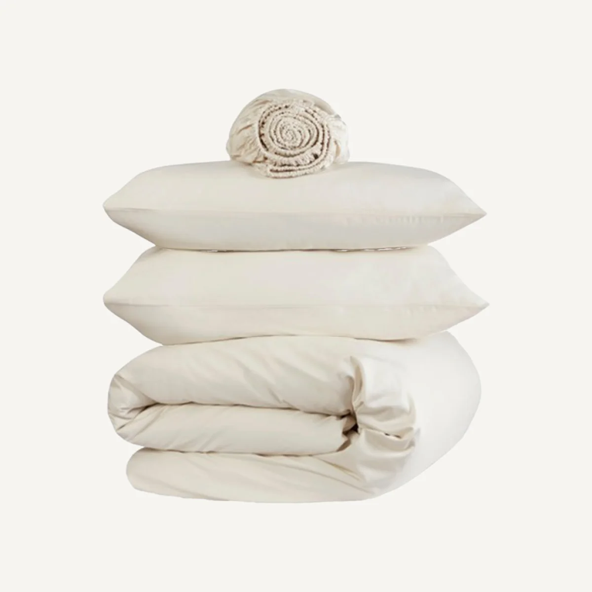 TLC 5 Star Hotel Concept: 500 TC Duvet Cover, Super King / Cream – image 2