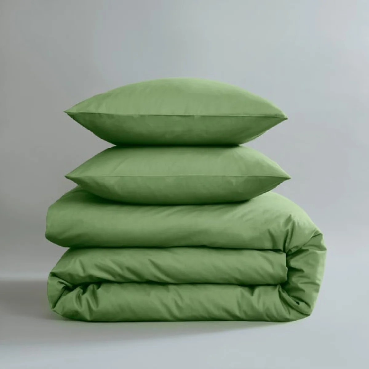 Pure Cotton Natural Plain Dye Duvet Cover Natural – image 4