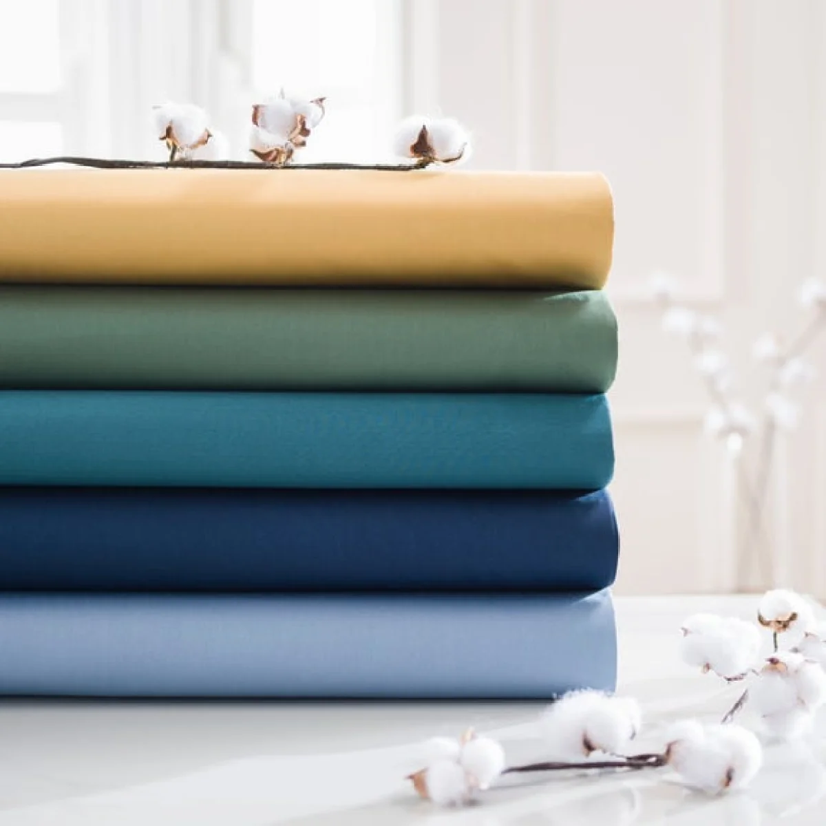 Dorma 300 Thread Count 100% Cotton Sateen Grey Green Duvet Cover Green – image 6