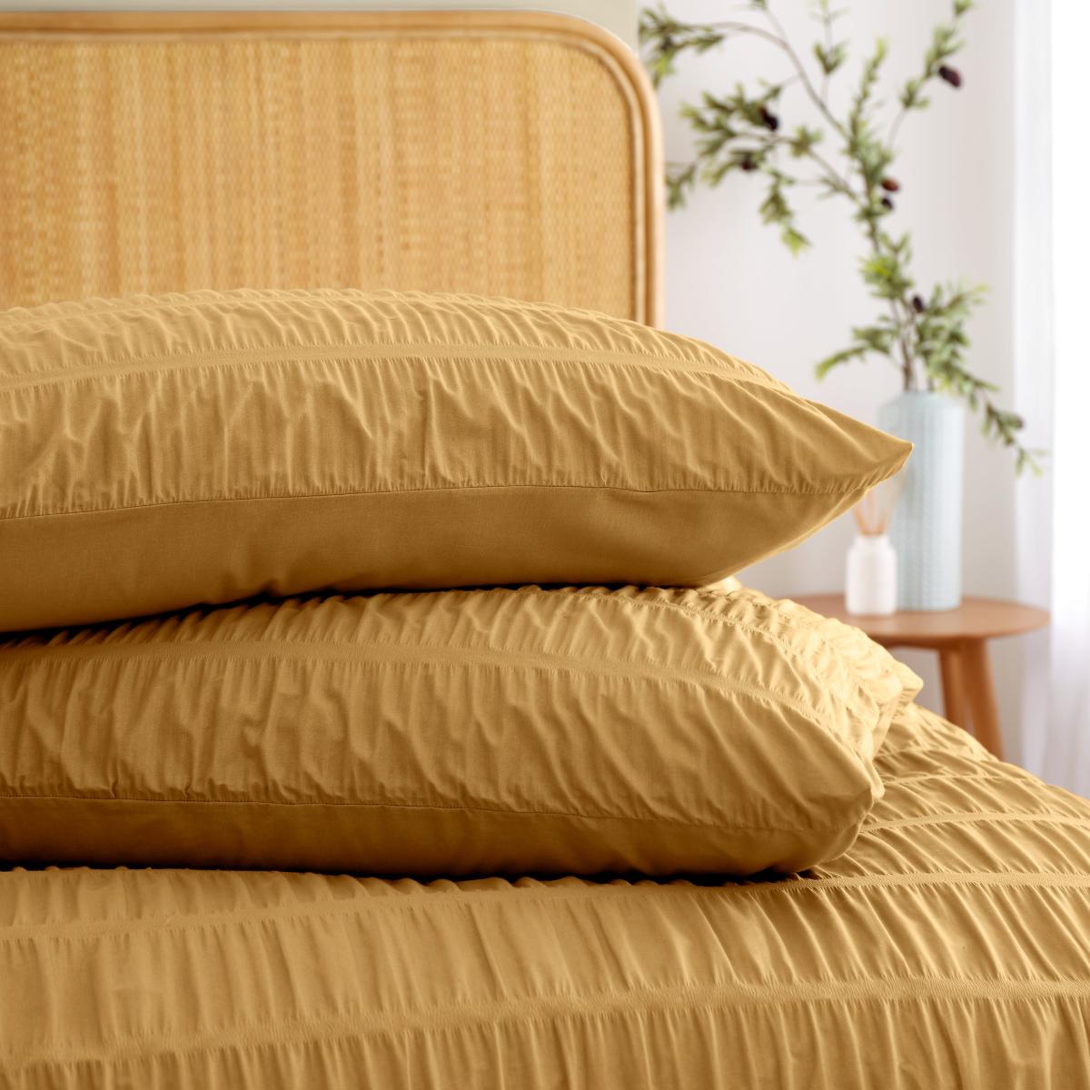Catherine Lansfield Seersucker Duvet Cover Set – image 4