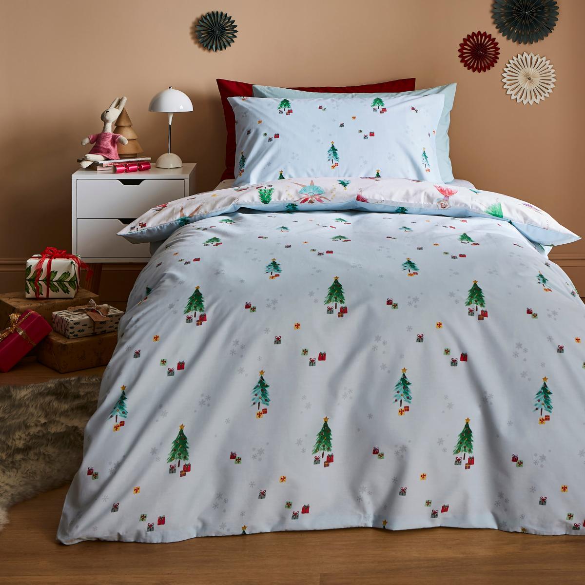 Ice Skating Fairies Duvet Cover Set Blue – image 2