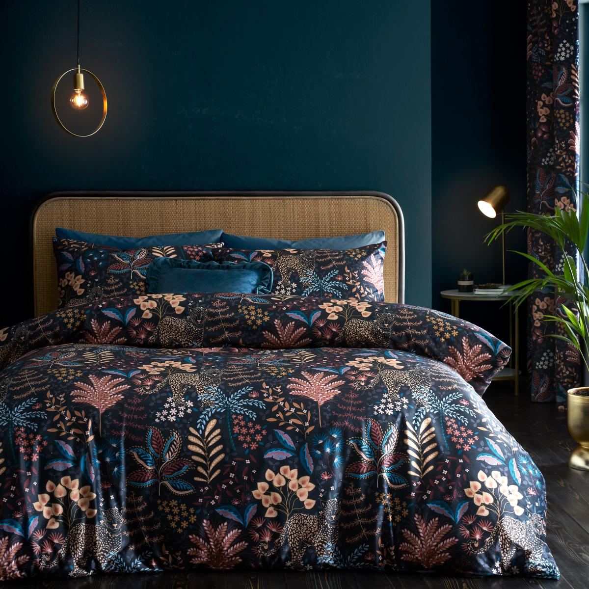 Catherine Lansfield Soft Velvet Exotic Leopard Duvet Cover Set – image 2