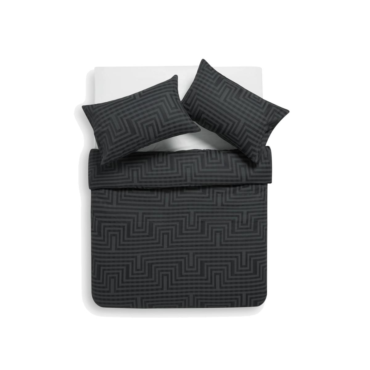 John Lewis Geometric Check Duvet Cover Set – image 1