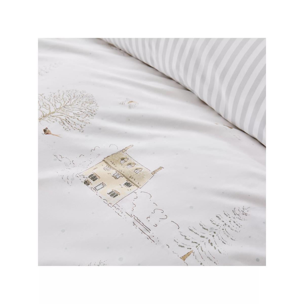 Sophie Allport Snowy Cottage Duvet Cover Set – image 3