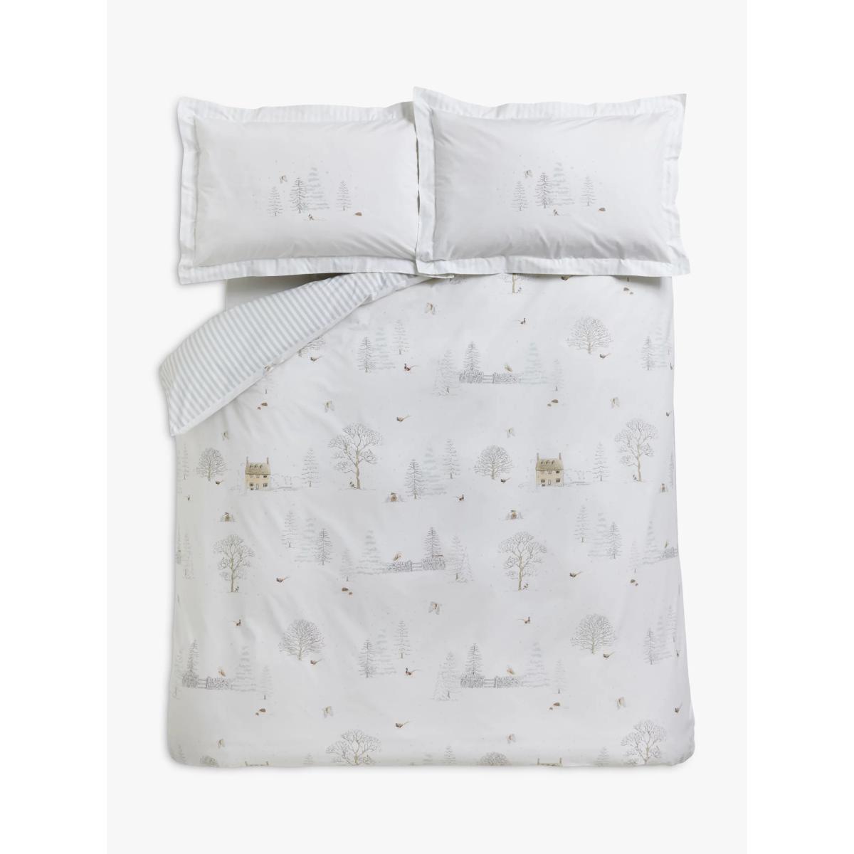 Sophie Allport Snowy Cottage Duvet Cover Set – image 4