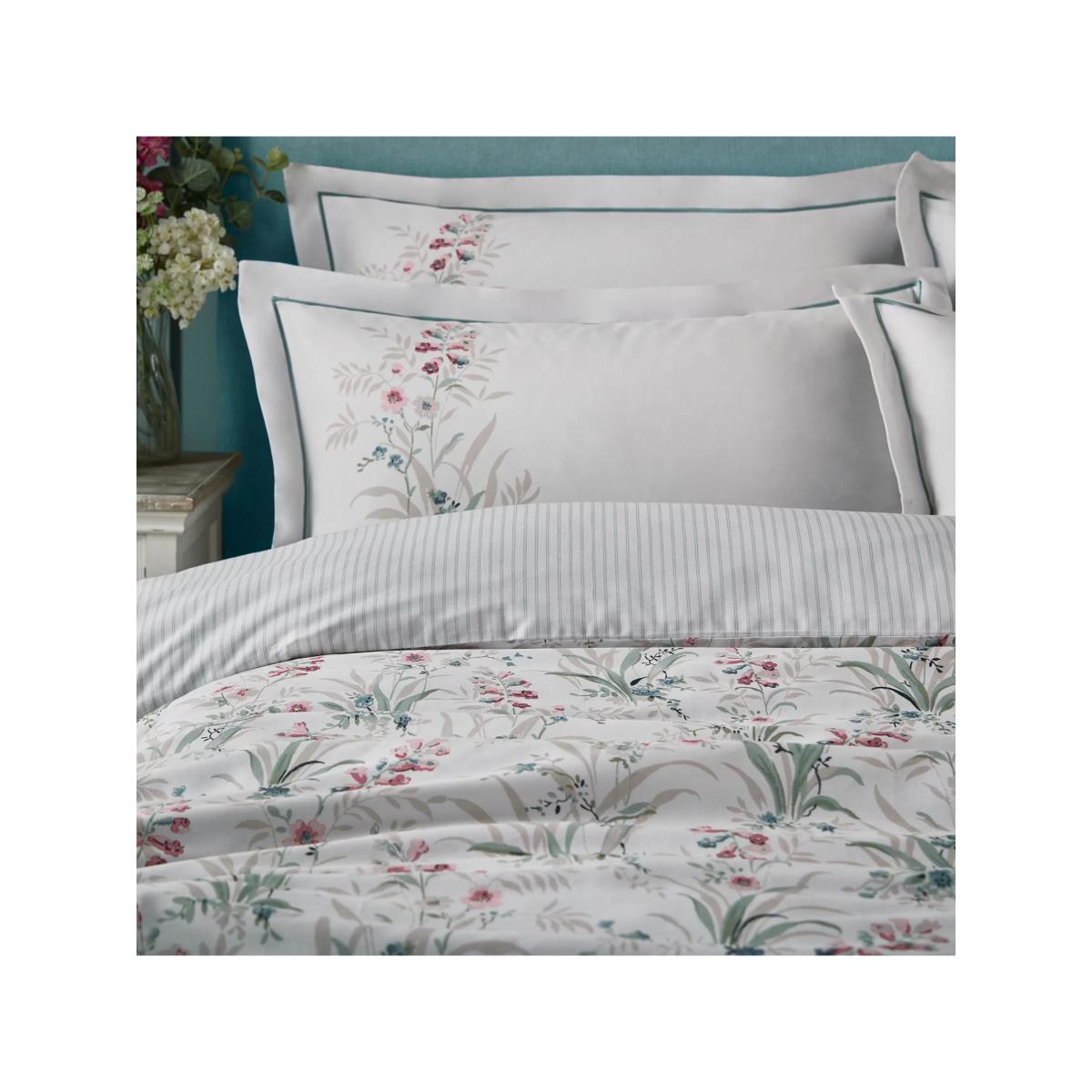 Laura Ashley Mosedale Posy 220 Thread Count Cotton Duvet Cover Set – image 4