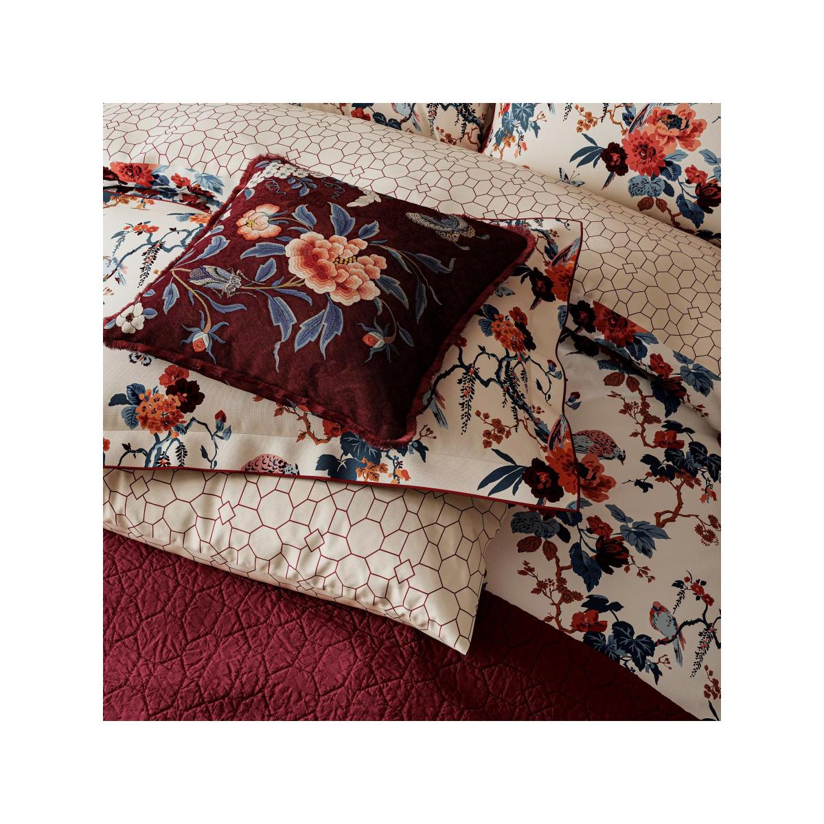 V&A Chinoiserie Duvet Cover Set, Blue/Multi – image 4
