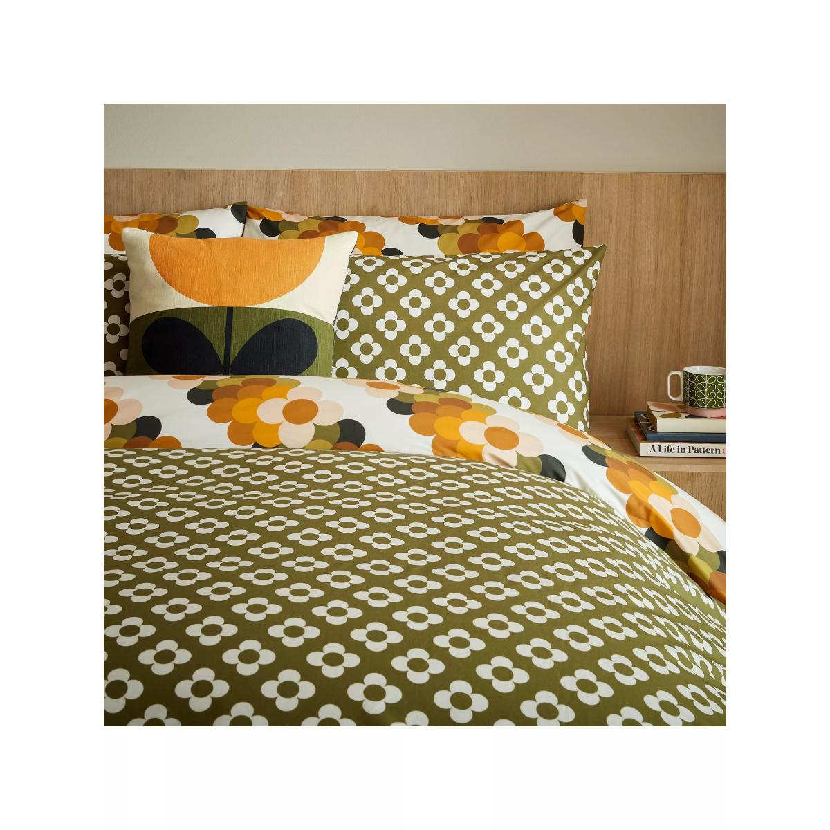 Orla Kiely Retro Flower Stripe Duvet Cover Set – image 2
