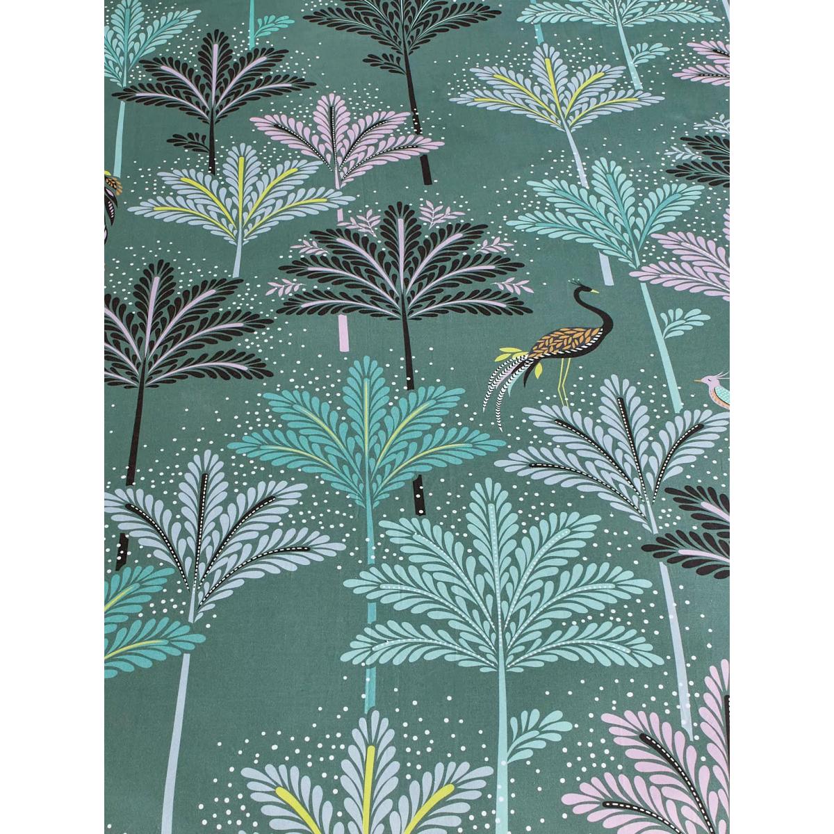 Sara Miller Peacock Filigree Reversible Duvet Cover Set – image 6