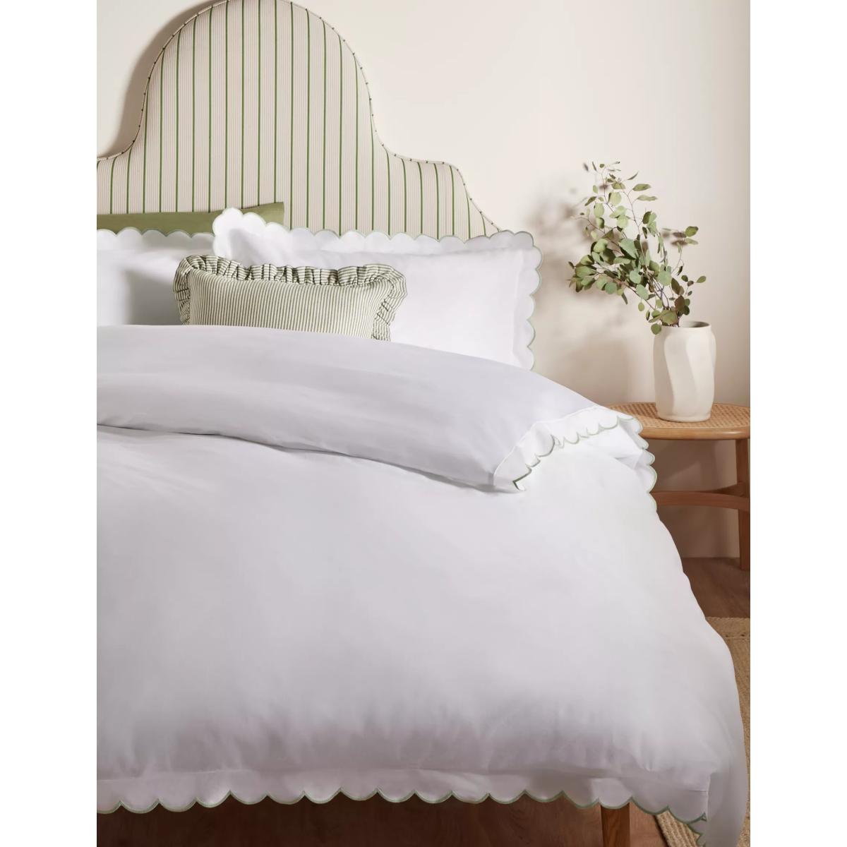 John Lewis Scallop Duvet Cover Set – image 2
