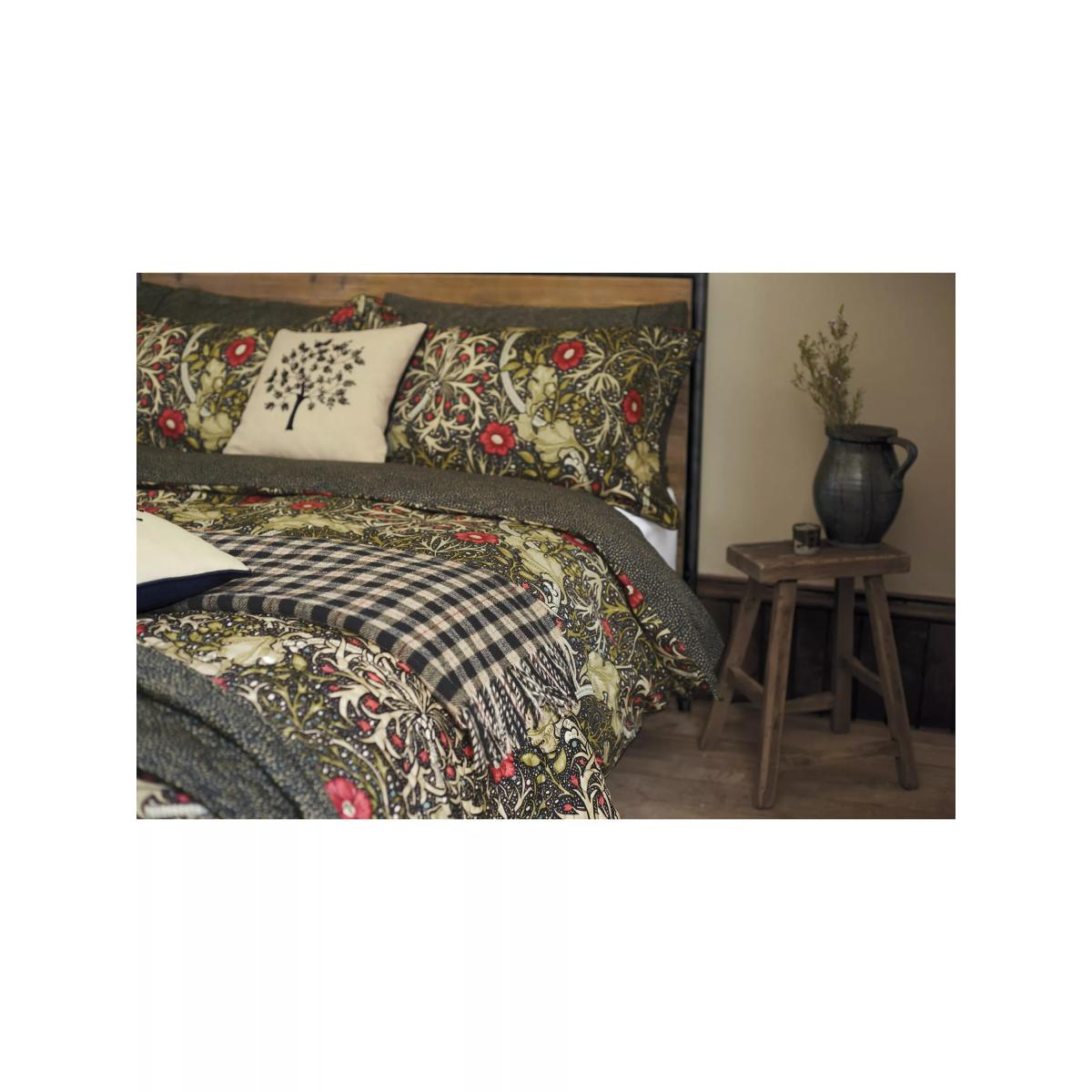 Morris & Co. Seaweed Cotton Duvet Cover Set – image 3