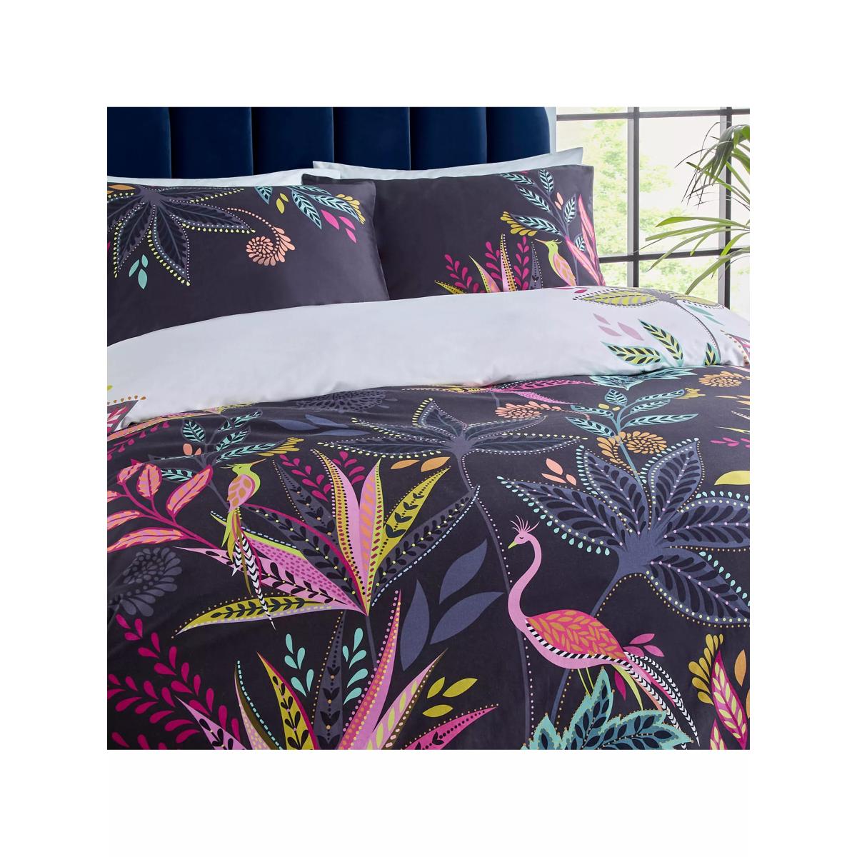 Sara Miller Botanic Paradise Reversible Duvet Cover Set – image 3