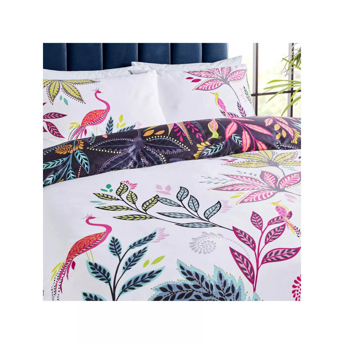 Sara Miller Botanic Paradise Reversible Duvet Cover Set – image 4