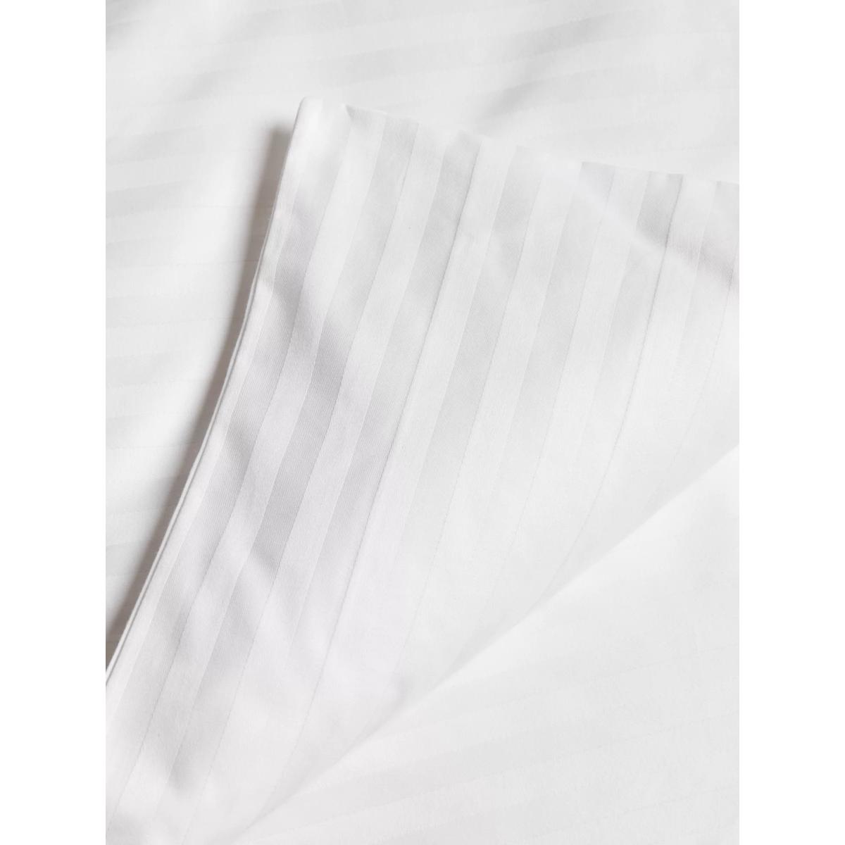 John Lewis Soft and Silky Satin Stripe 400 Thread Count Egyptian Cotton Duvet Cover Set – image 2