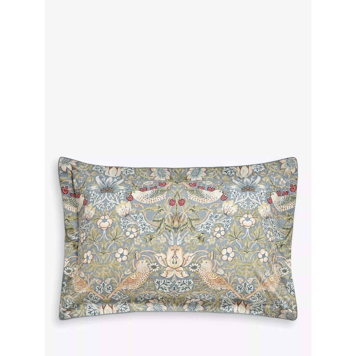 Morris & Co. Strawberry Thief 300 Thread Count Cotton Duvet Cover Set – image 2