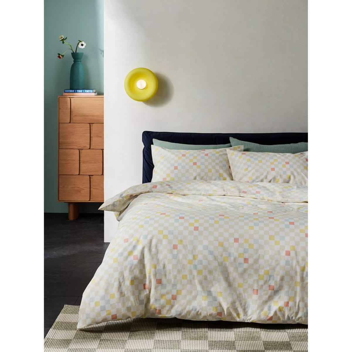 MADE Checker Duvet Cover Set – image 4