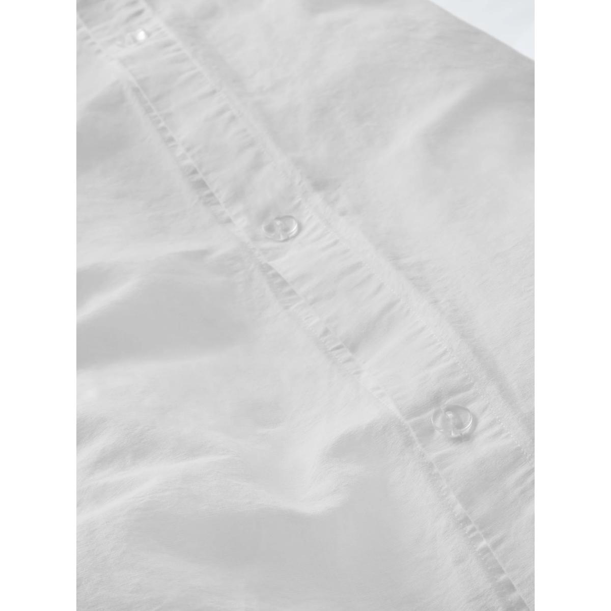 John Lewis Comfy & Relaxed Washed Cotton & Hemp Blend Duvet Cover Set, White – image 4