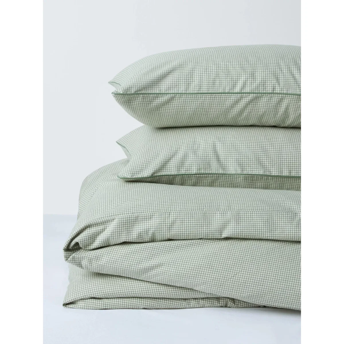 John Lewis Cotton Mini Gingham Duvet Cover Set – image 6