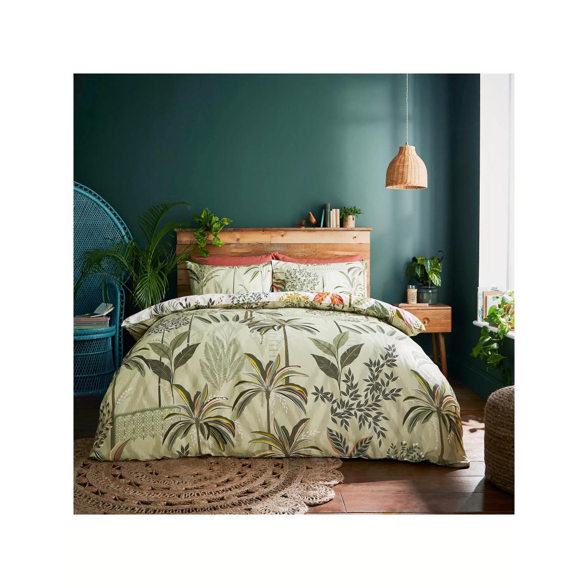 Sara Miller Palm Garden Reversible Duvet Cover Set – image 2