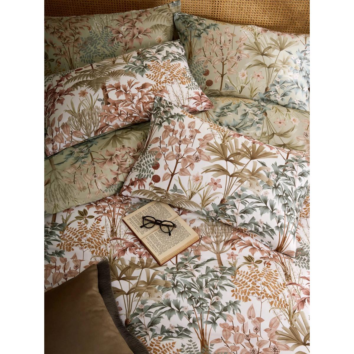 Graham & Brown Jardin Botanico Reversible Cotton Duvet Cover Set, Soft Sage – image 3