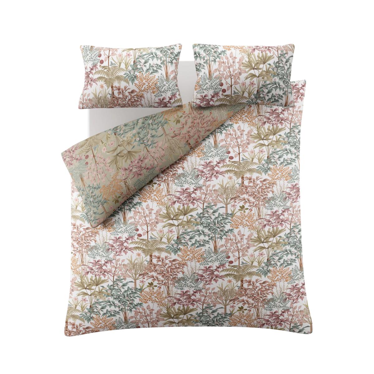 Graham & Brown Jardin Botanico Reversible Cotton Duvet Cover Set, Soft Sage – image 4