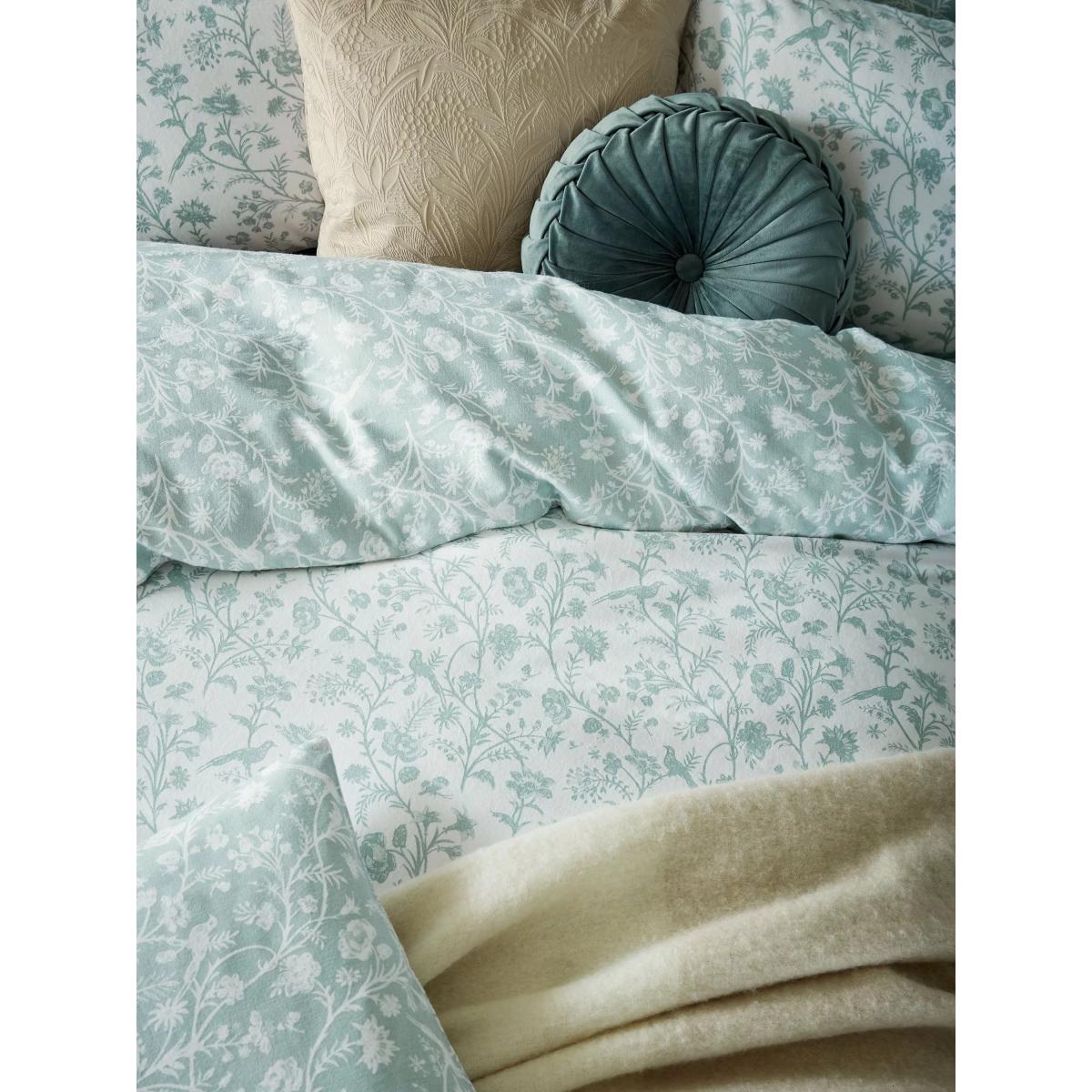 Laura Ashley Shepherd's Purse Brushed Cotton Reversible Duvet Cover Set – image 3