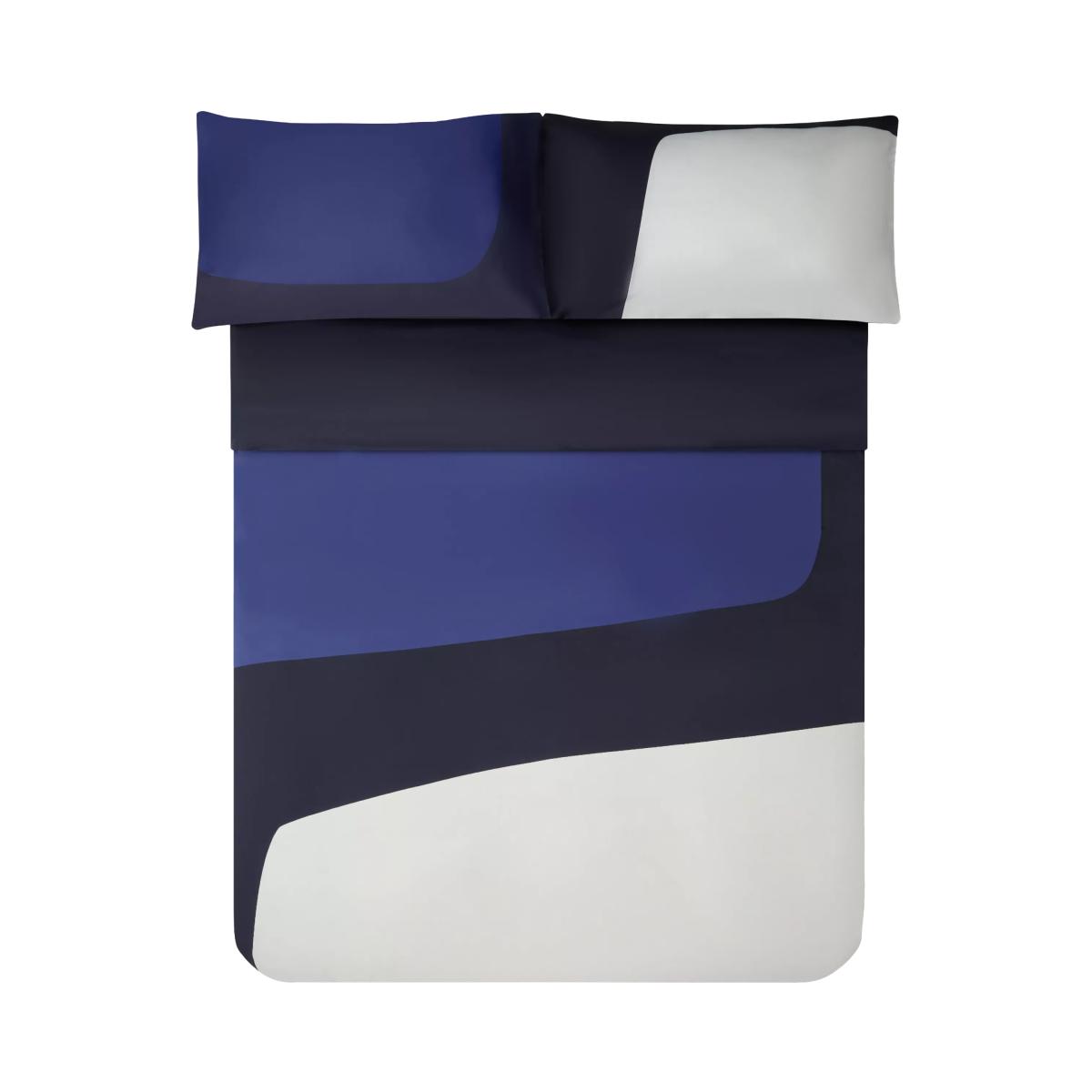 Jasper Conran London 300 Cotton Thread Colour Block Duvet Cover Set – image 5