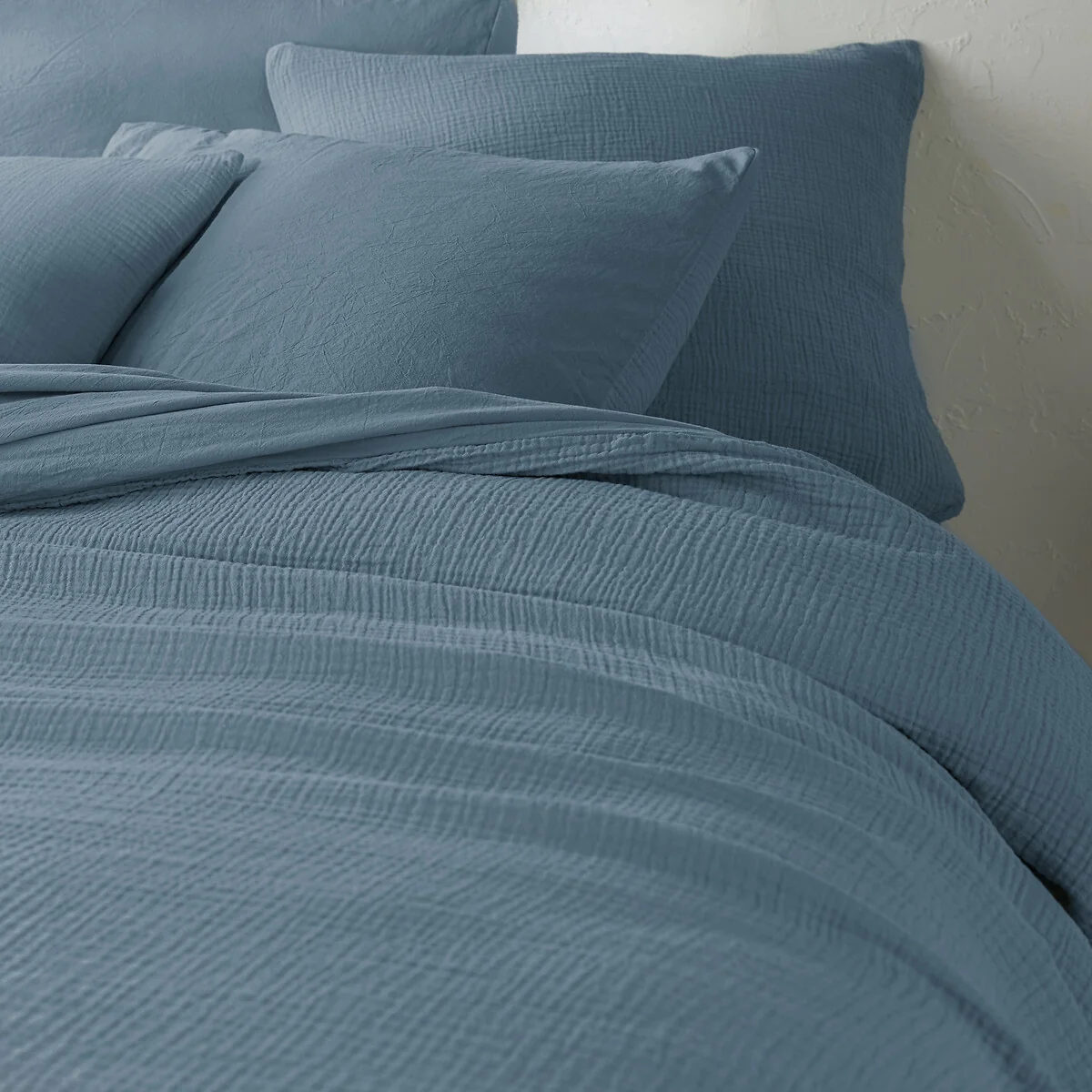 Kumco Duvet Cover in Cotton Muslin/Washed Cotton – image 2