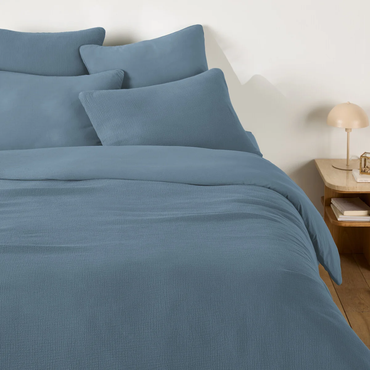 Kumco Duvet Cover in Cotton Muslin/Washed Cotton – image 4