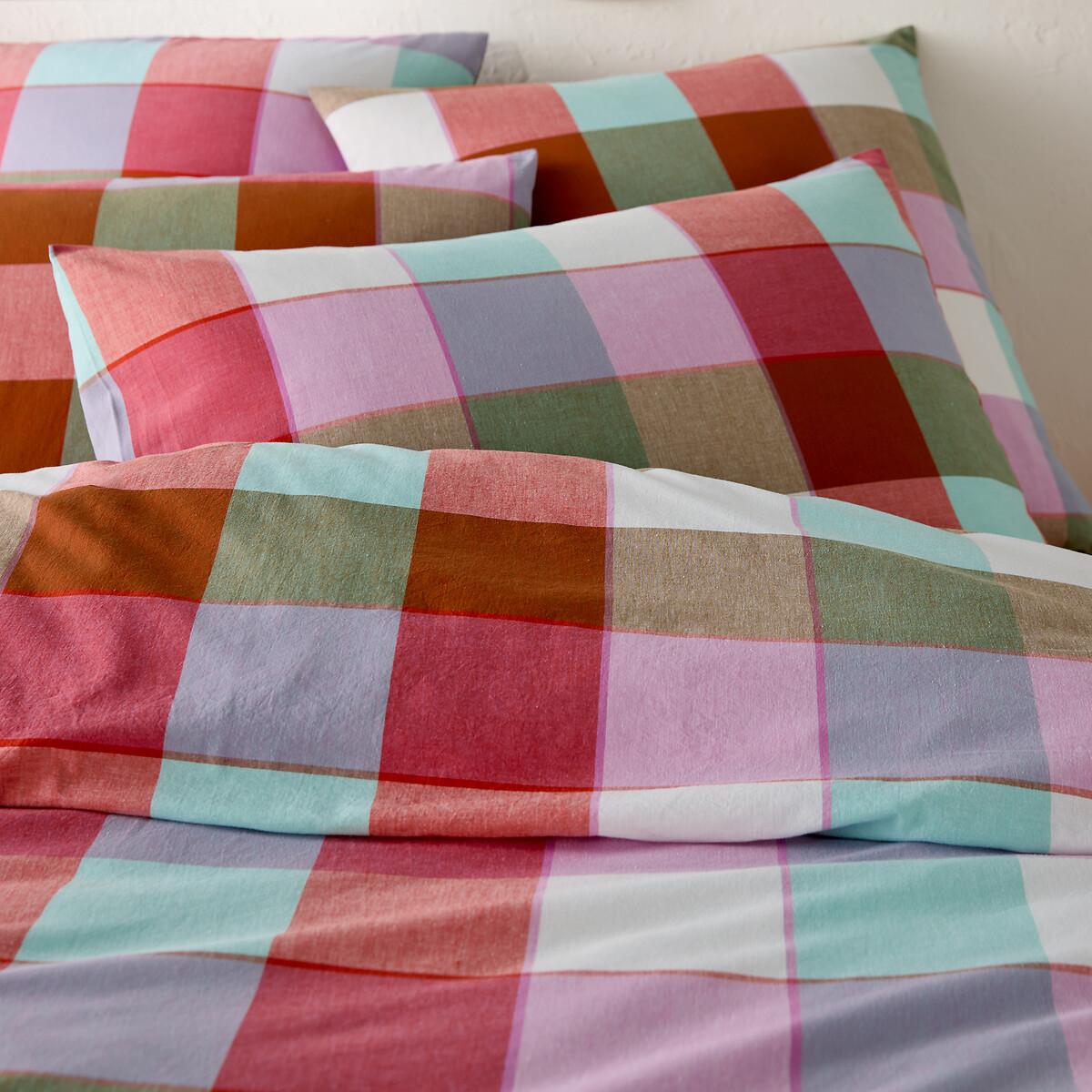 Alastar Checked 100% Washed Cotton Duvet Cover – image 2