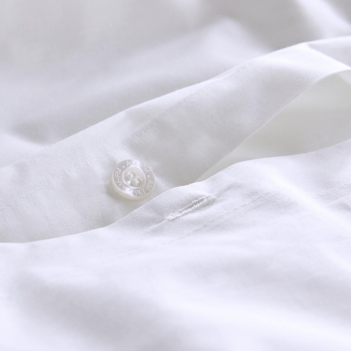 Maella Embroidered 100% Organic Cotton Percale 200 Thread Count Duvet Cover – image 6