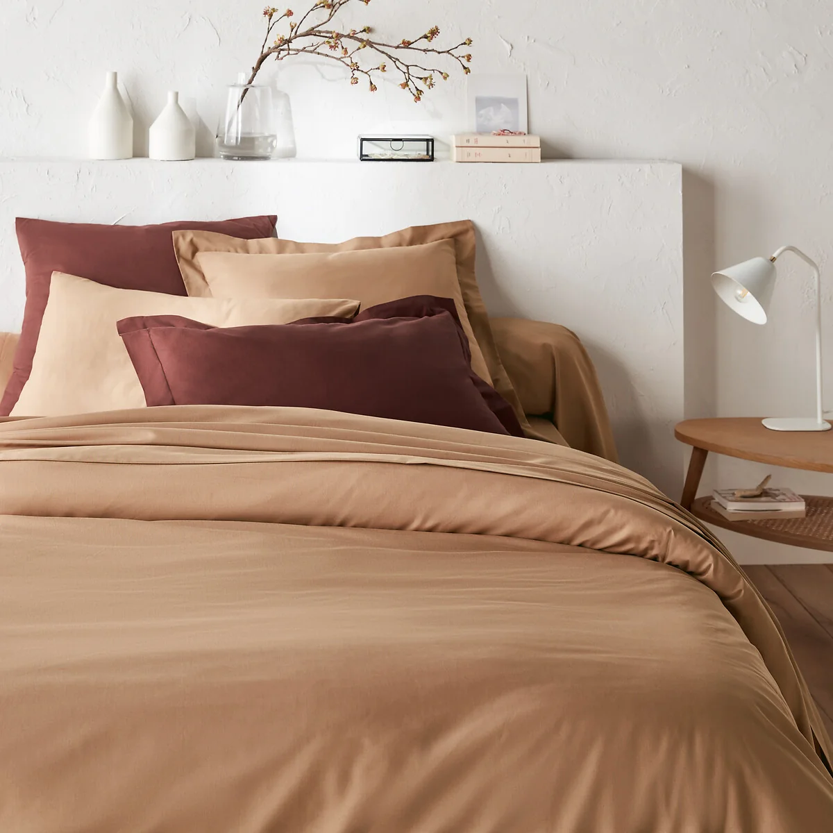 Scenario Plain Polycotton Duvet Cover – image 1