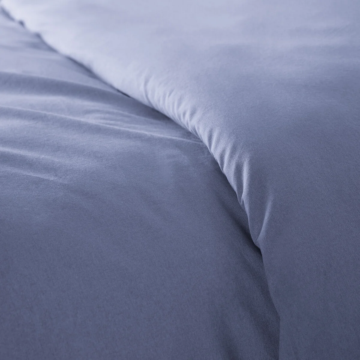 Scenario Plain 100% Washed Cotton Duvet Cover – image 6