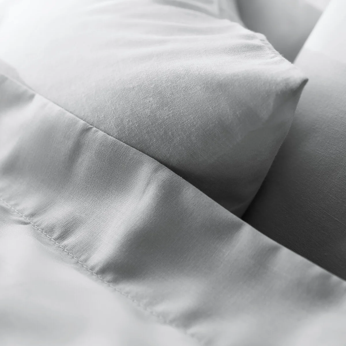 Scenario Plain Polycotton Duvet Cover – image 3