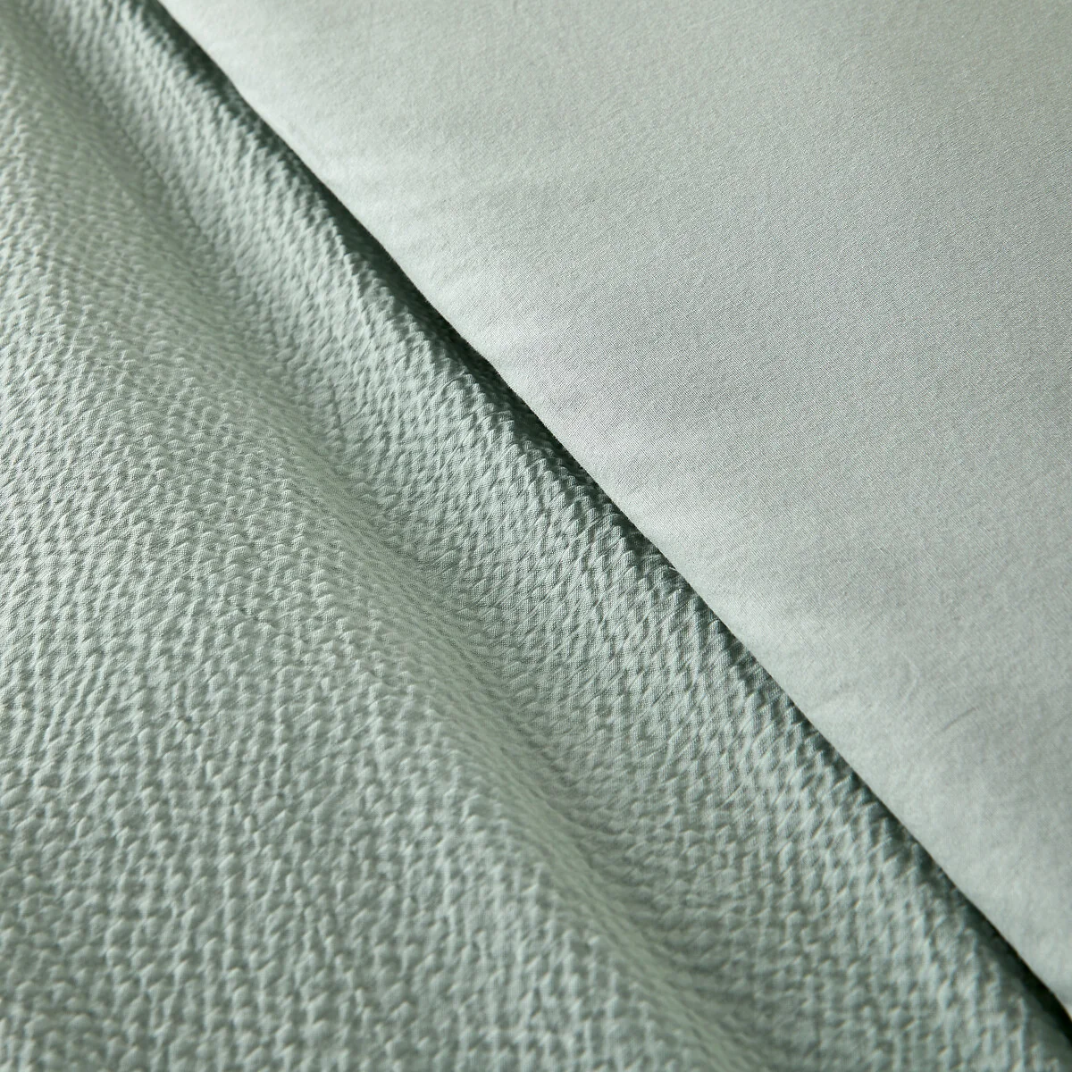 Seersucker Washed Cotton Duvet Cover – image 4