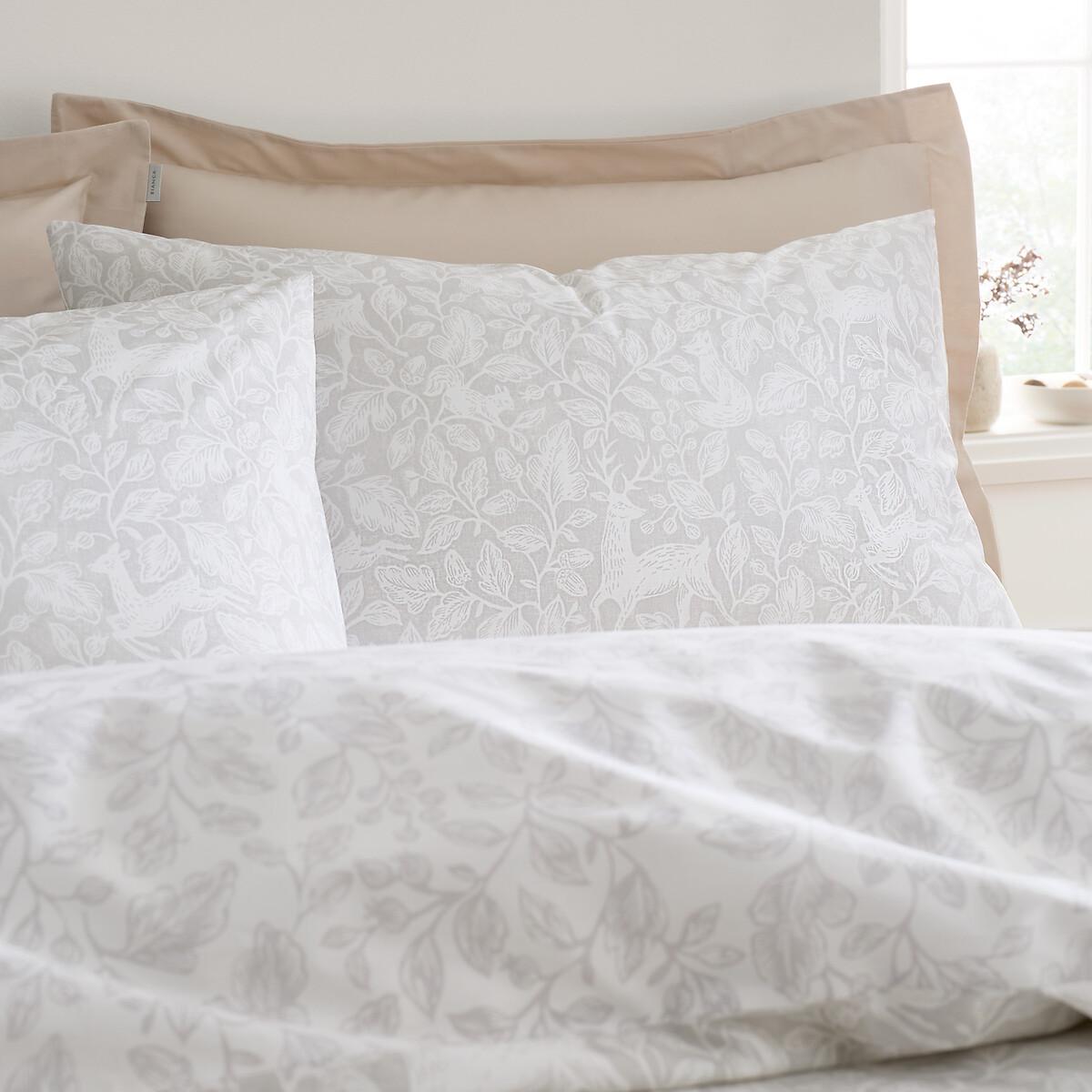 Woodland 200 Thread Count Cotton Reversible Duvet Cover Set – image 4
