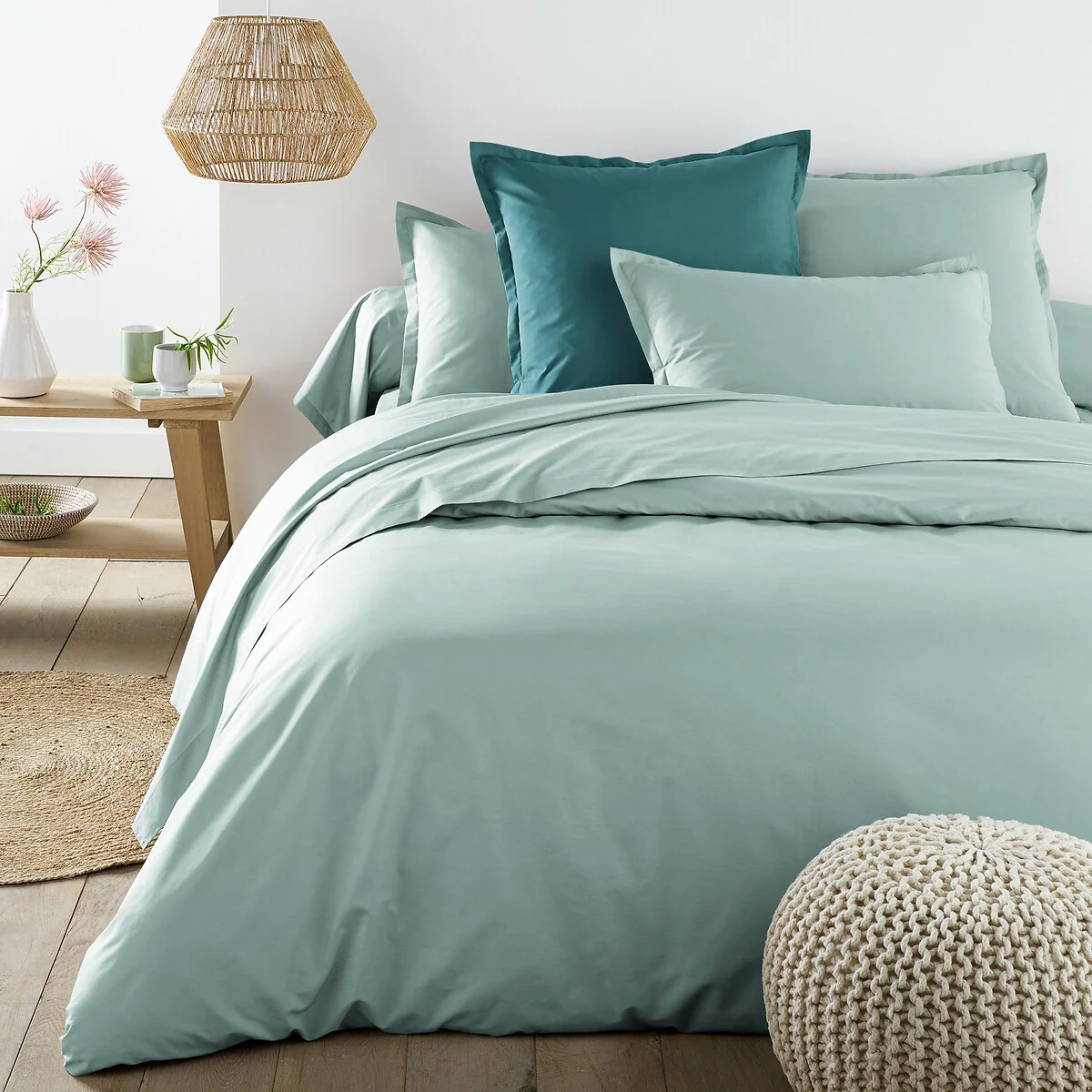 100% Cotton Percale 200 Thread Count Duvet Cover – image 1