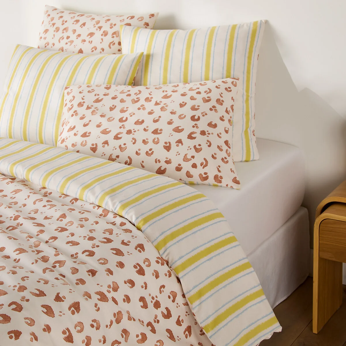 Javad Leopard Print Cotton Duvet Cover – image 3