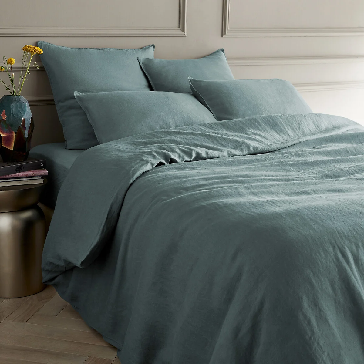 Elina 100% Linen Duvet Cover – image 2